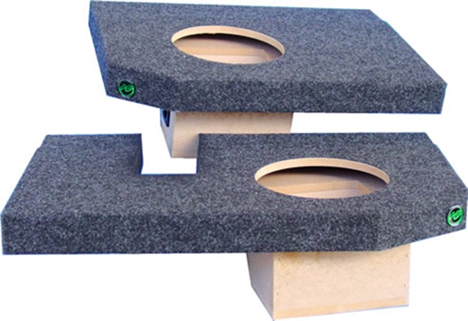 Carpeted 10" Subwoofer Dual Boxes 02-09 Dodge Ram Crew/Quad Cab Carpeted 10" Subwoofer Dual Boxes 02-09 Dodge Ram Crew/Quad Cab